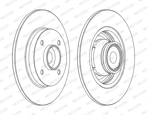Brake Disc (DDF1560C-1-D)