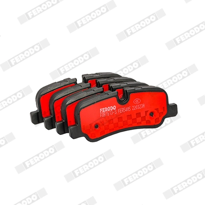 Brake Pad Set, disc brake (FDB1613-S)