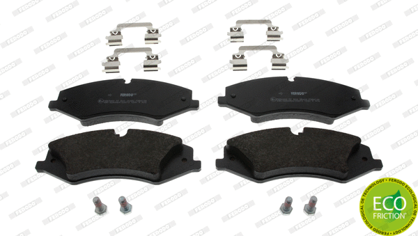 Brake Pad Set, disc brake (FDB4104)