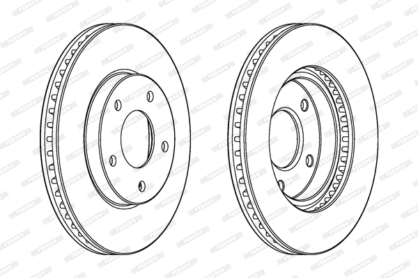Brake Disc (DDF1599C)