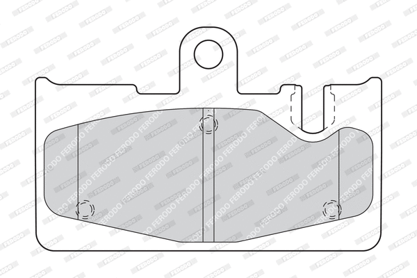 Brake Pad Set, disc brake (FDB1689)