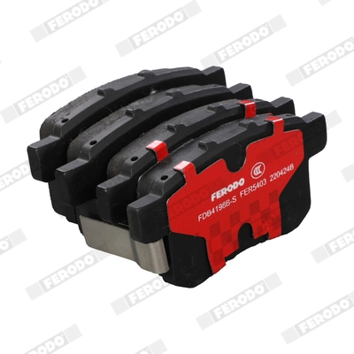 Brake Pad Set, disc brake (FDB4198B-S)