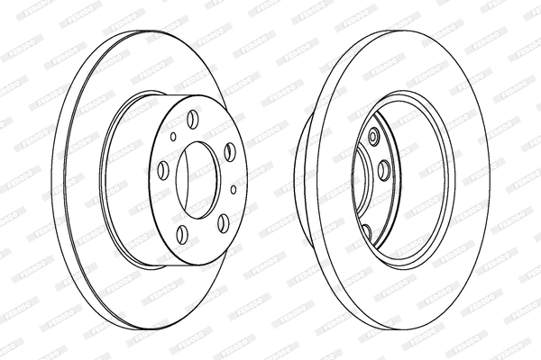 Brake Disc (DDF136)