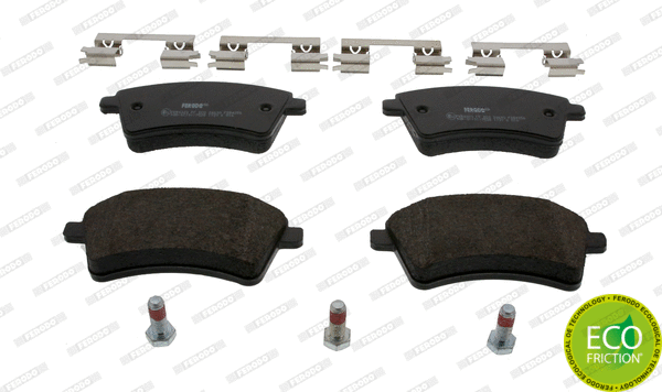 Brake Pad Set, disc brake (FDB4256)