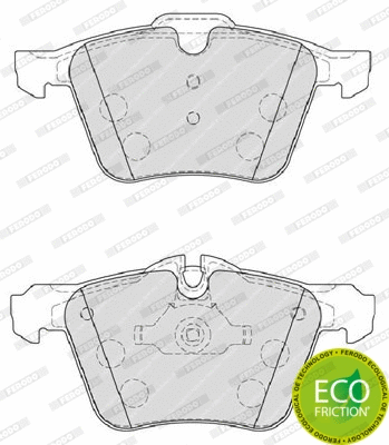 Brake Pad Set, disc brake (FDB4108)