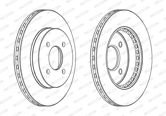 Brake Disc (DDF1885)