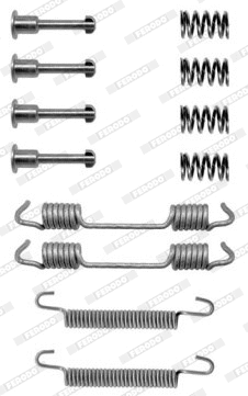Accessory Kit, brake shoes (FBA218)