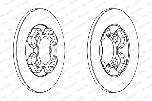Brake Disc (DDF113)