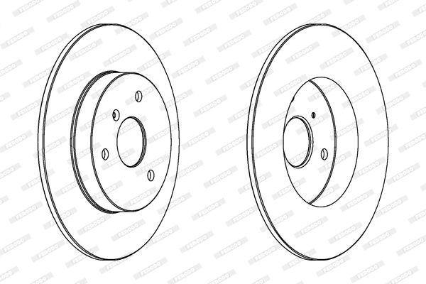 Brake Disc (DDF1111)