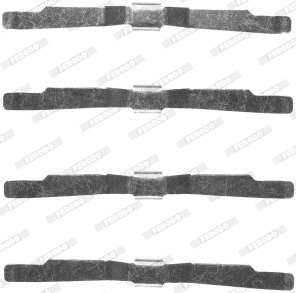 Accessory Kit, disc brake pad (FBA555)