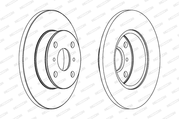 Brake Disc (DDF412)