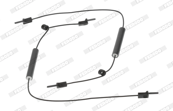 Warning Contact, brake pad wear