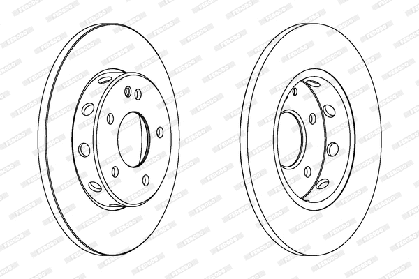Brake Disc (DDF540)