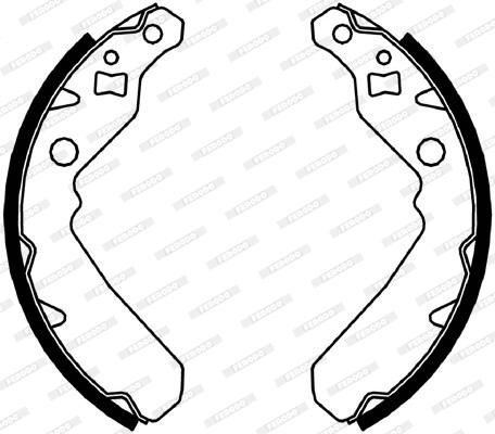 Brake Shoe Set (FSB4041)