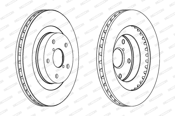 Brake Disc (DDF1857)