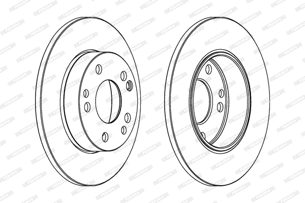 Brake Disc (DDF053)
