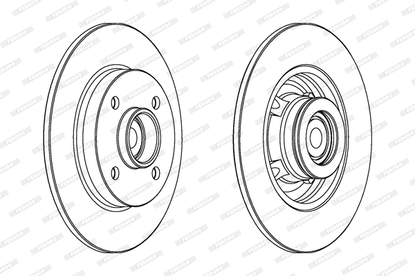Brake Disc (DDF1561)