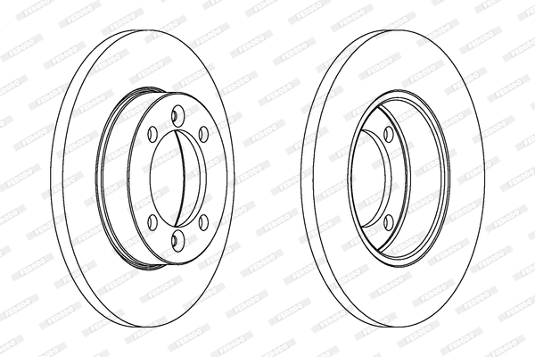 Brake Disc (DDF118)