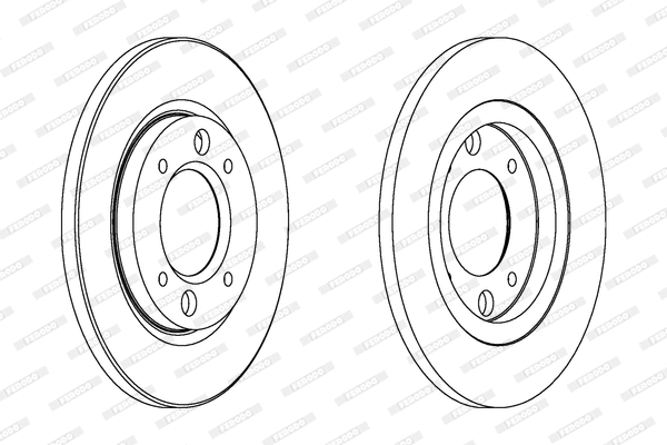 Brake Disc (DDF030)