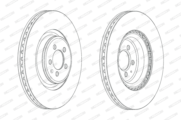 Brake Disc (DDF1997C)
