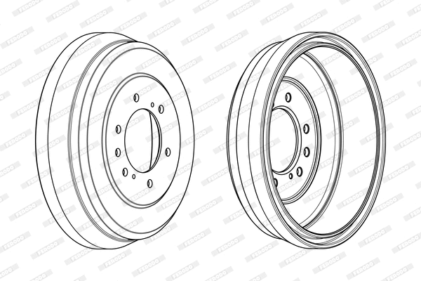 Brake Drum (FDR329306)