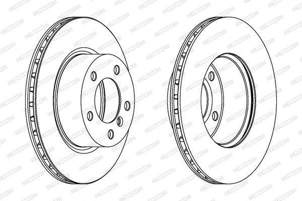 Brake Disc (DDF1229)