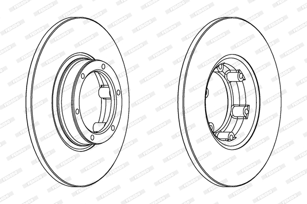 Brake Disc (DDF016)
