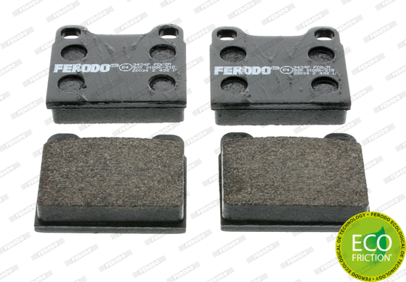 Brake Pad Set, disc brake (FDB2M)