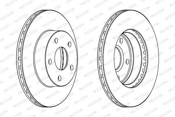 Brake Disc (DDF876)