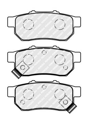 Brake Pad Set, disc brake (FDB5341)