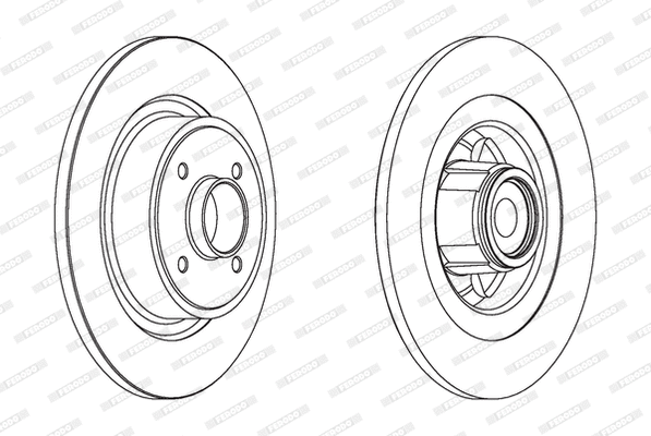 Brake Disc (DDF1656-1)