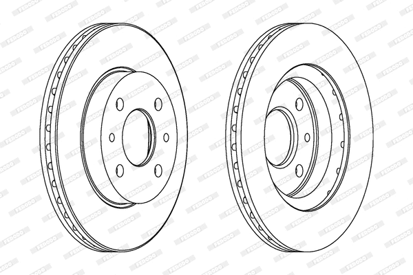 Brake Disc (DDF1142)