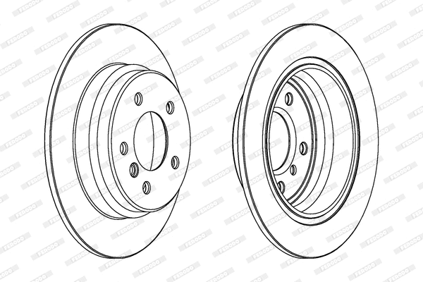 Brake Disc (DDF835)