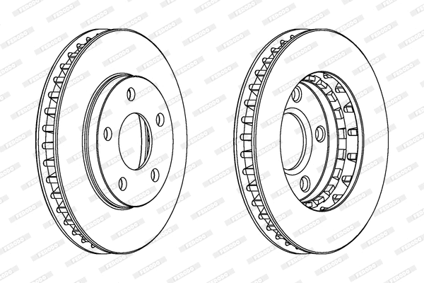 Brake Disc (DDF1030)