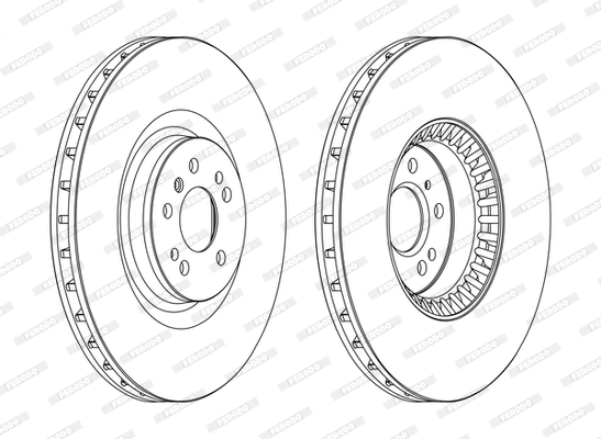 Brake Disc (DDF1534C-1-D)