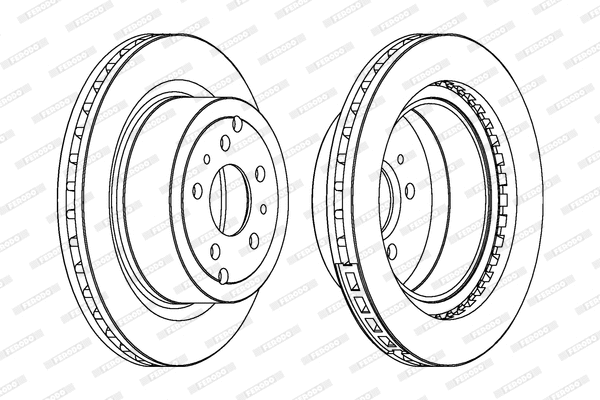 Brake Disc (DDF587)