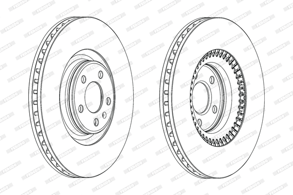 Brake Disc (DDF1987C-1)