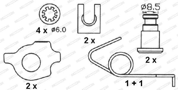 Brake Shoe Set