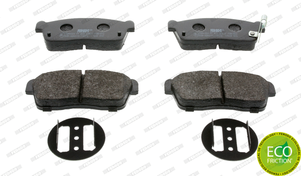 Brake Pad Set, disc brake (FDB1532)