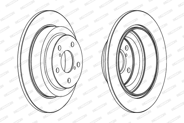 Brake Disc (DDF678)