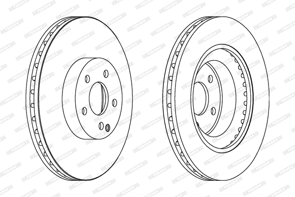 Brake Disc (DDF1595)