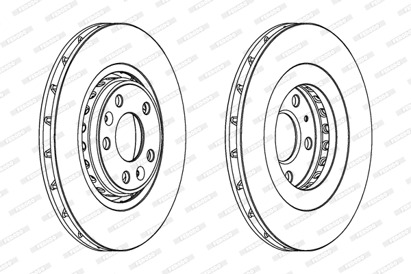 Brake Disc (DDF1727)