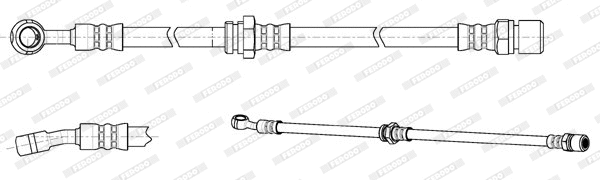 Brake Hose (FHY3111)
