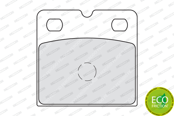 Brake Pad Set, disc brake (FDB1983)