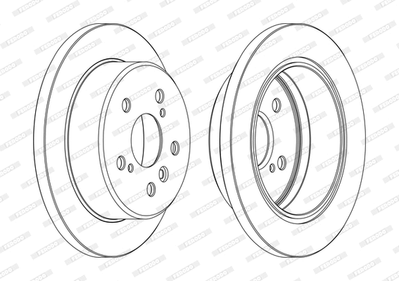 Brake Disc (DDF1598C)