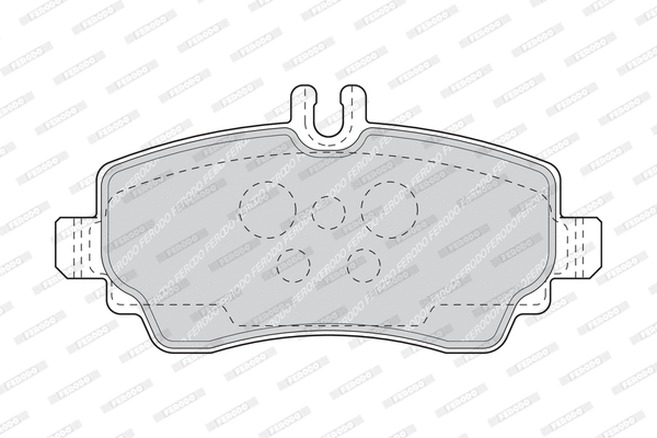 Brake Pad Set, disc brake (FDB1356)