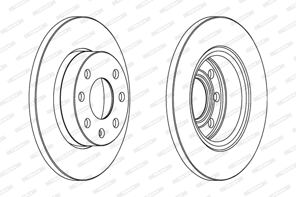 Brake Disc (DDF116)