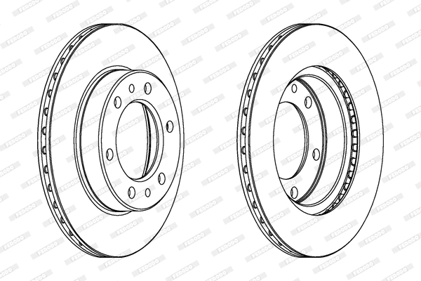 Brake Disc (DDF347)