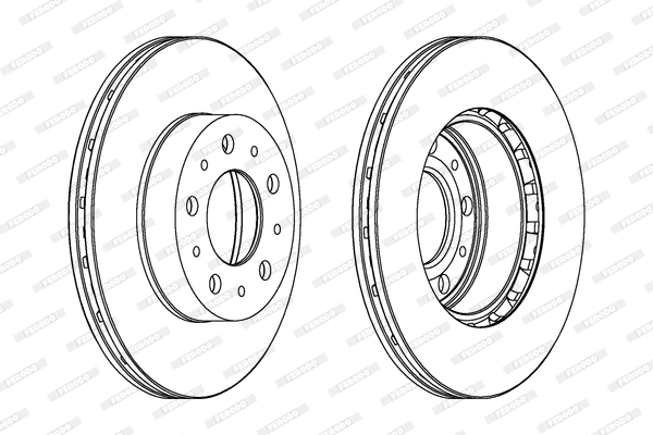 Brake Disc (DDF196)