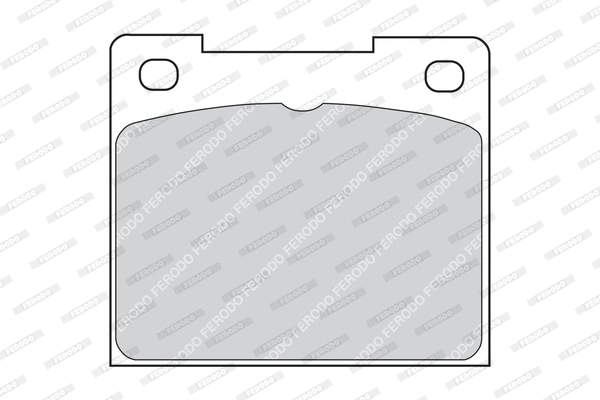 Brake Pad Set, disc brake (FDB809H)